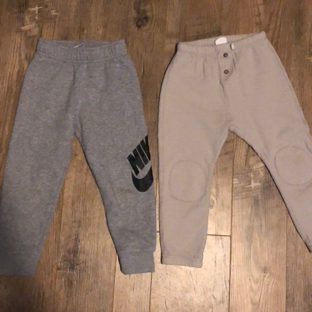 Toddler Nike & Zara sweat pants
